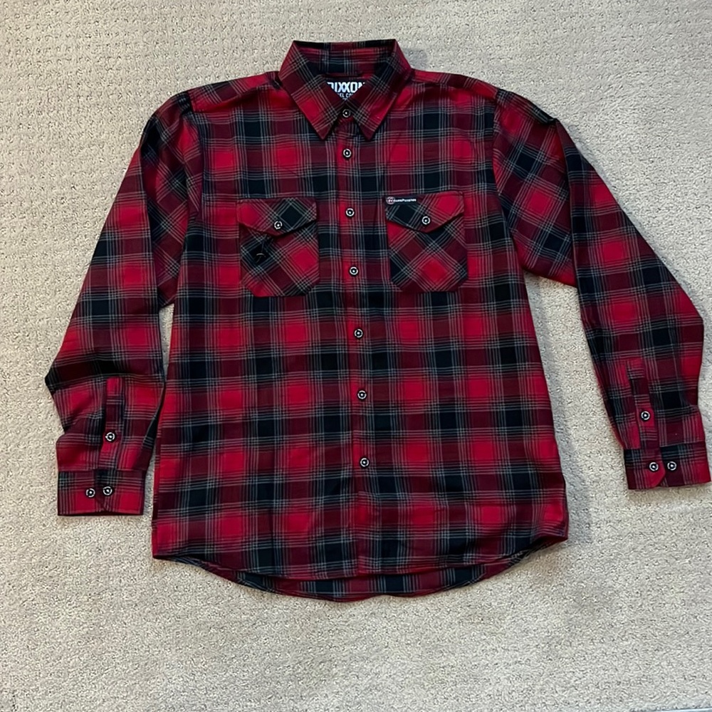 Dixxon Adams Polishes Flannel size Large L new no bag
